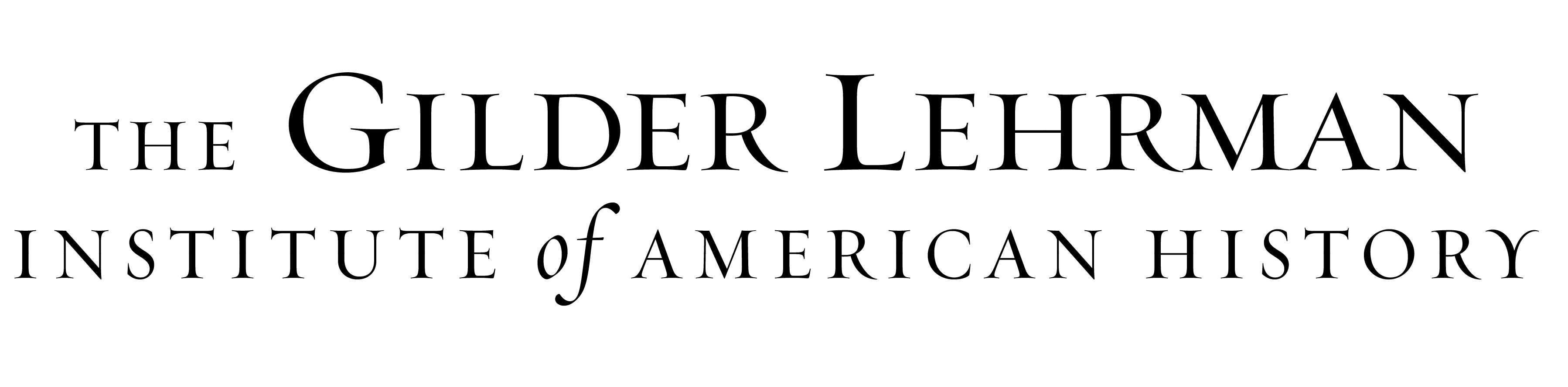 Logo for The Gilder Lehrman Institute of American History